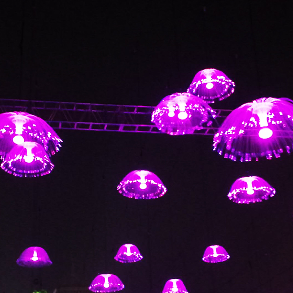 江苏LED水母光纤灯